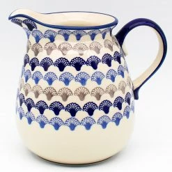 Janelle Imports Pitcher 2 Qt In Seashells