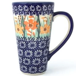 Janelle Imports Tall Cup 12 Oz In Sunshine Meadow