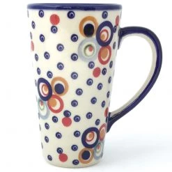 Janelle Imports Tall Cup 12 Oz In Modern Circles