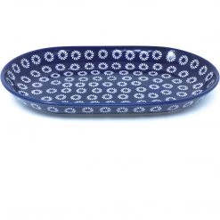Janelle Imports Md Oval Platter In Pinwheels
