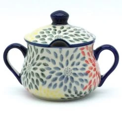 Janelle Imports Family Style Sugar Bowl 14 Oz In Pastel Burst