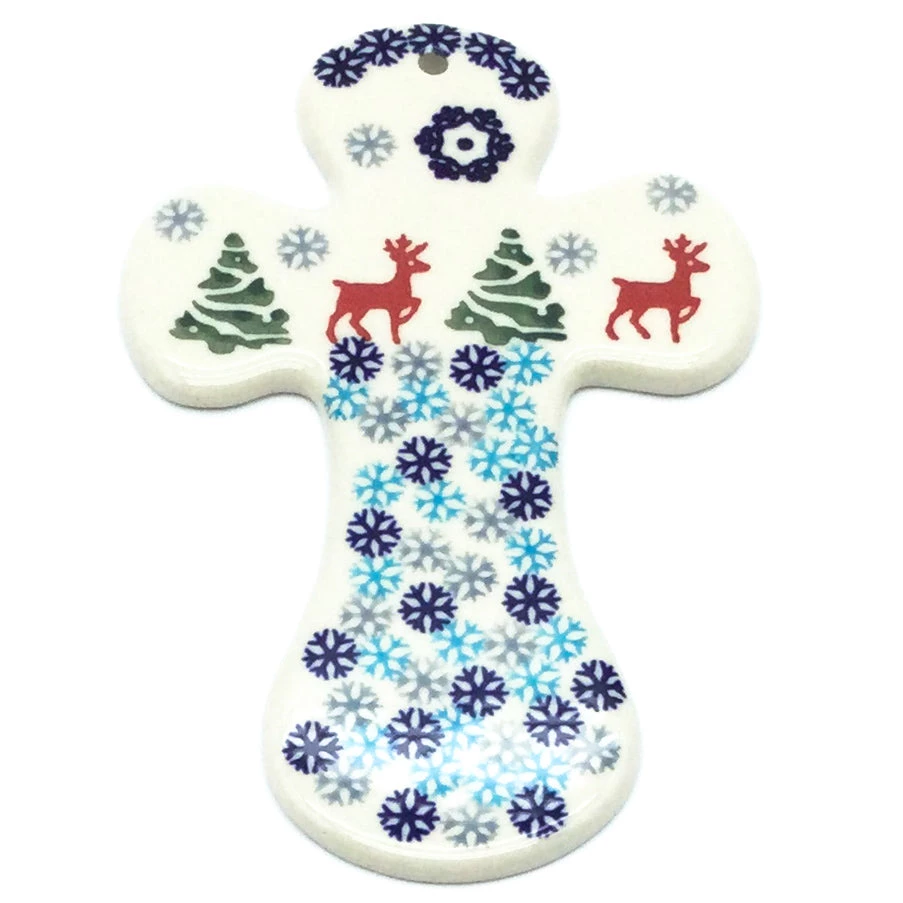 Janelle Imports Wall Cross In Winter Reindeer 2 Janelle Imports Wall Cross In Winter Reindeer