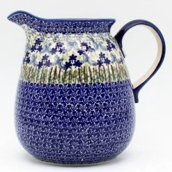 Janelle Imports Pitcher 2 Qt In Alpine Blue