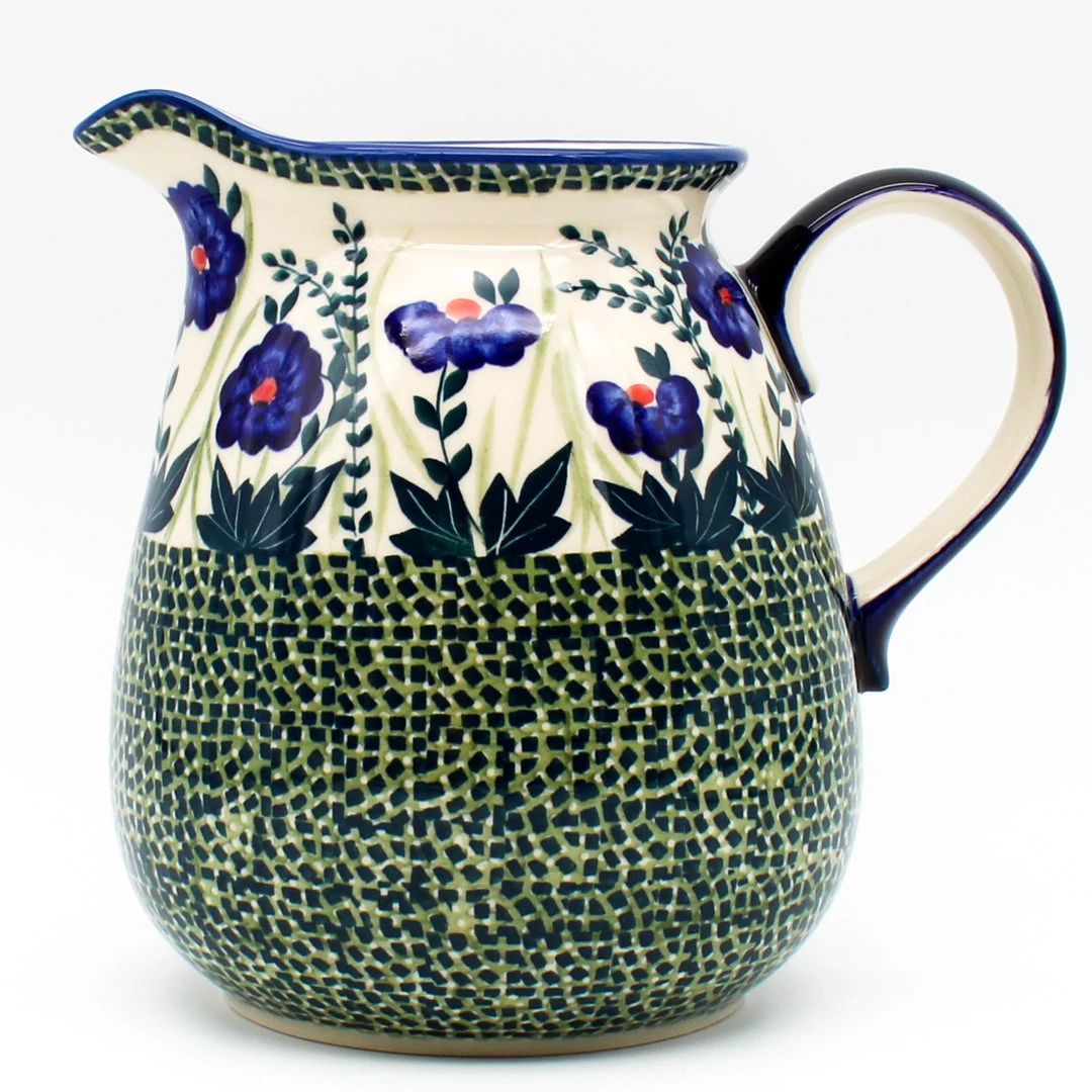 Janelle Imports Pitcher 2 Qt In Gill's Blue 3 Janelle Imports Pitcher 2 Qt In Gill's Blue