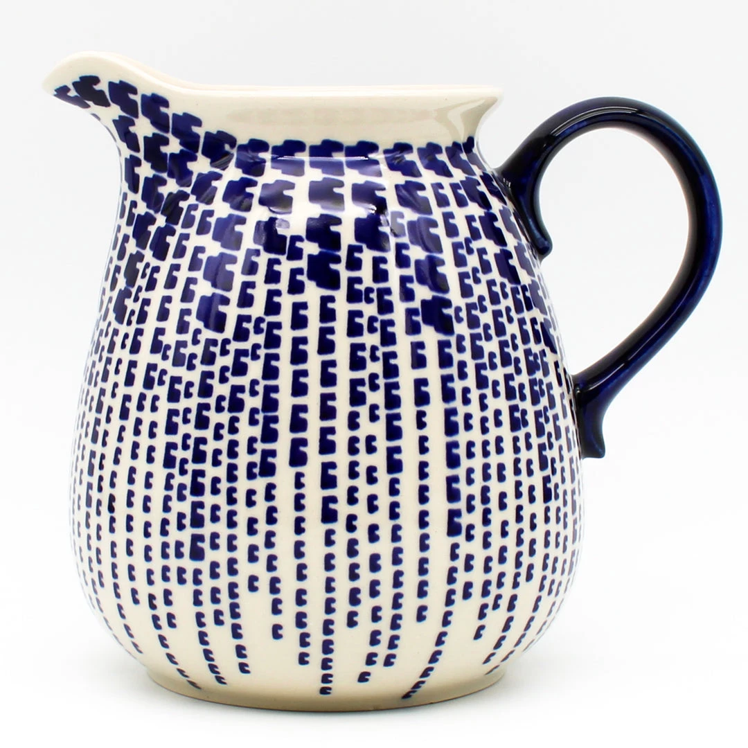Janelle Imports Pitcher 2 Qt In Blue Rain 3 Janelle Imports Pitcher 2 Qt In Blue Rain