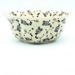 Janelle Imports Lg Retro Bowl In Midnight Garden