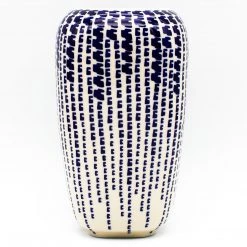 Janelle Imports Sm Modern Vase In Blue Rain