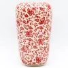 Janelle Imports Sm Modern Vase In Antique Red