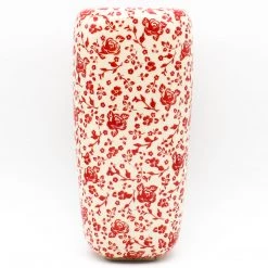 Janelle Imports Md Modern Vase In Antique Red