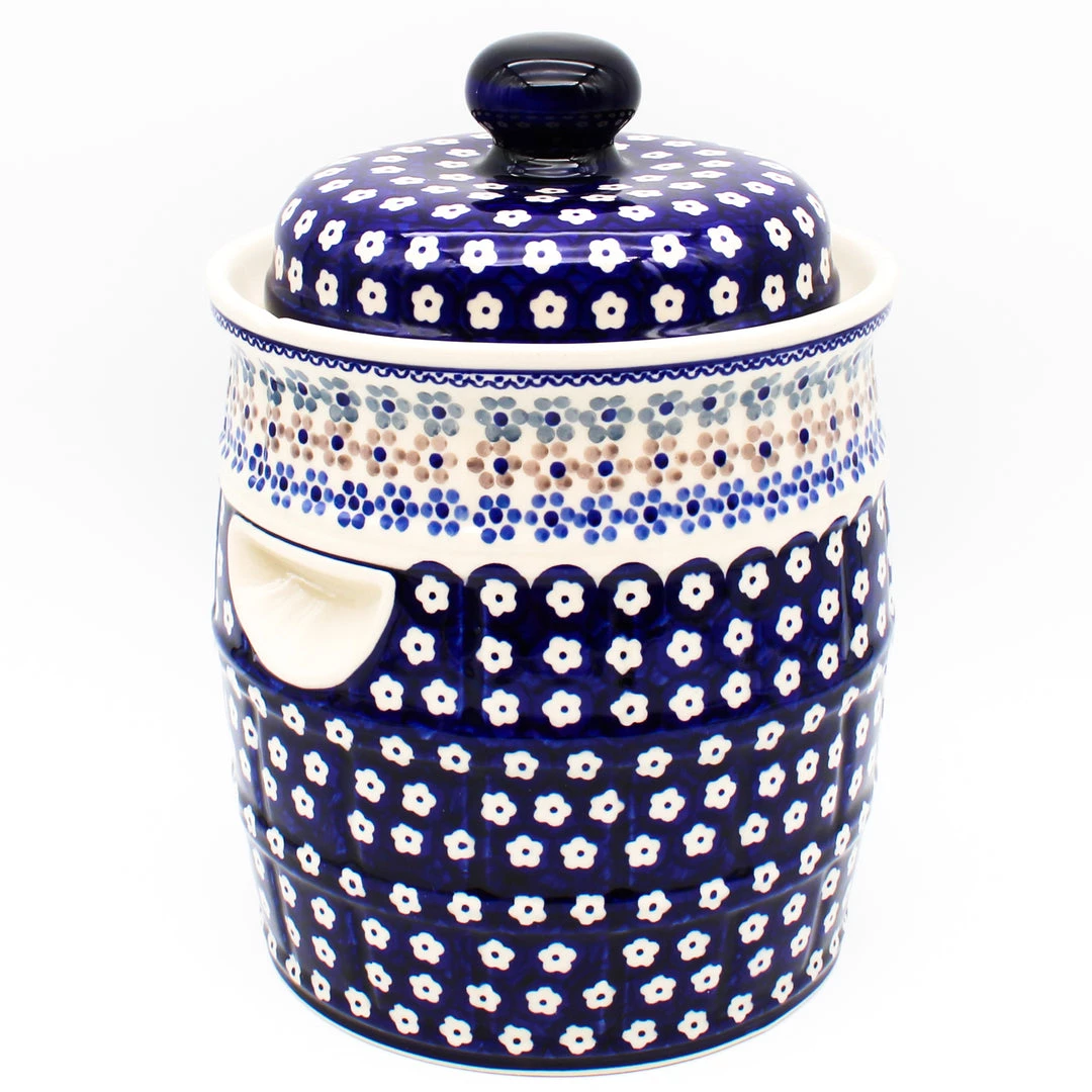 Janelle Imports Pickling Barrel 7 Qt In Simple Daisy 3 Janelle Imports Pickling Barrel 7 Qt In Simple Daisy