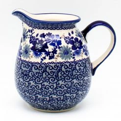 Janelle Imports Pitcher 1 Qt In Stunning Blue