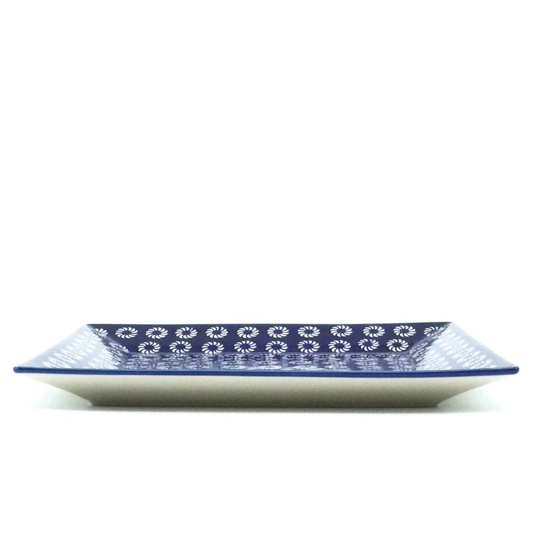 Janelle Imports Square Platter In Pinwheel 4 Janelle Imports Square Platter In Pinwheel