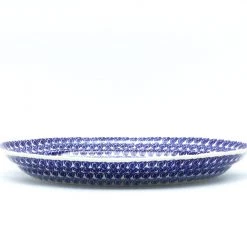 Janelle Imports Oval Basia Platter In Perennial Bulbs