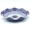 Janelle Imports Fluted Pasta Bowl In Perennial Bulbs