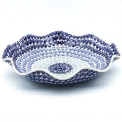 Janelle Imports Fluted Pasta Bowl In Perennial Bulbs