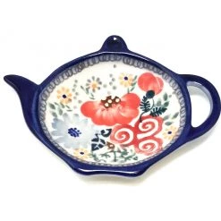 Janelle Imports Teabag Dish In Perennial Garden