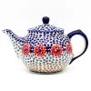 Janelle Imports Morning Teapot 1 Qt In Red Zinnia