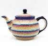 Janelle Imports Morning Teapot 1 Qt In Multi-Colored Flowers