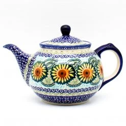 Janelle Imports Morning Teapot 1 Qt In Sunflowers