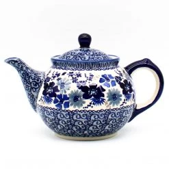 Janelle Imports Morning Teapot 1 Qt In Stunning Blue