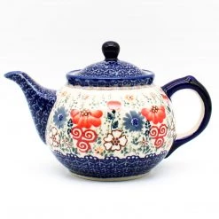 Janelle Imports Morning Teapot 1 Qt In Perennial Garden