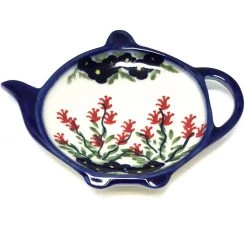 Janelle Imports Teabag Dish In Field Of Flowers