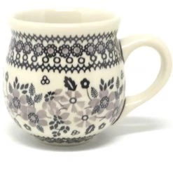 Janelle Imports Lady's Cup 10.5 Oz In Gray & Black