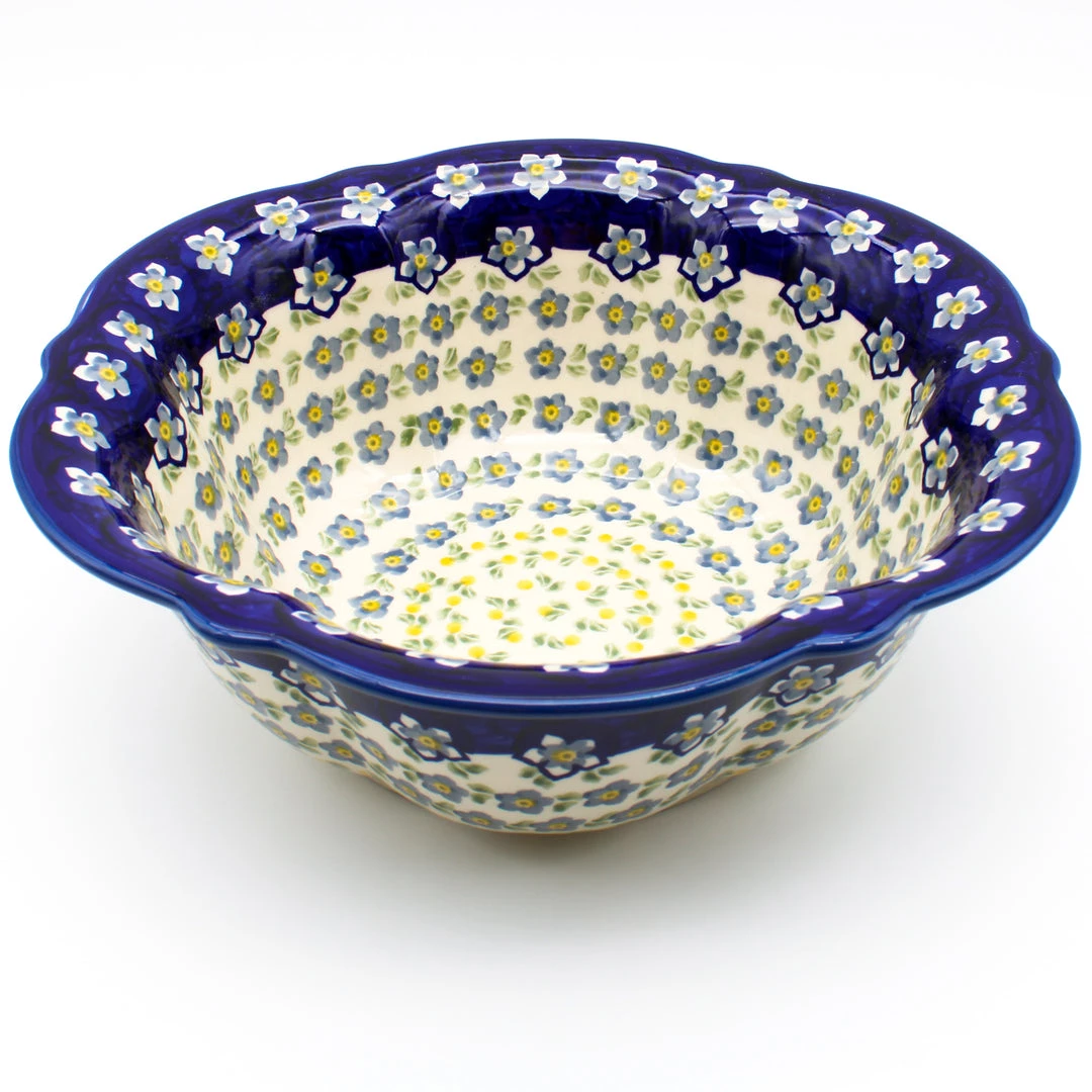 Janelle Imports Md Retro Bowl In Periwinkle 4 Janelle Imports Md Retro Bowl In Periwinkle