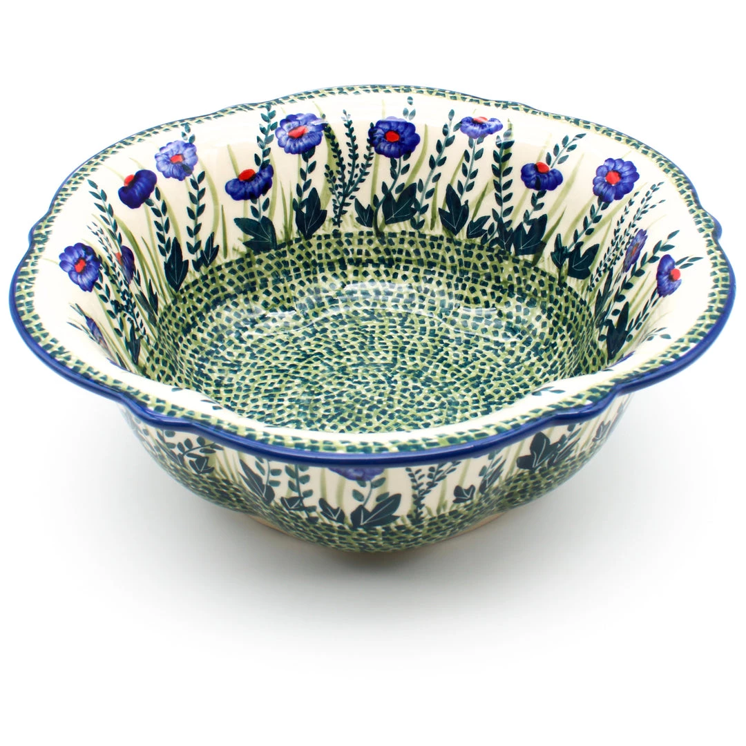 Janelle Imports Md Retro Bowl In Gill's Blue 4 Janelle Imports Md Retro Bowl In Gill's Blue
