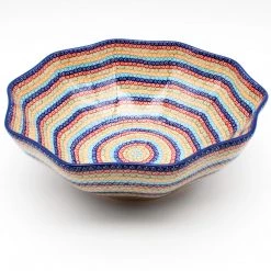 Janelle Imports Md New Kitchen Bowl In Multi-Colored Flowers