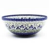 Janelle Imports Round Bowl 64 Oz In Alpine Blue