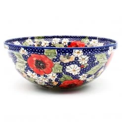 Janelle Imports Round Bowl 64 Oz In Endless Garden