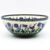 Janelle Imports Round Bowl 64 Oz In Gill's Blue