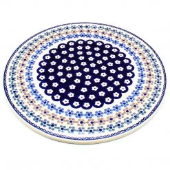 Janelle Imports Round Cutting Board 12" In Simple Daisy