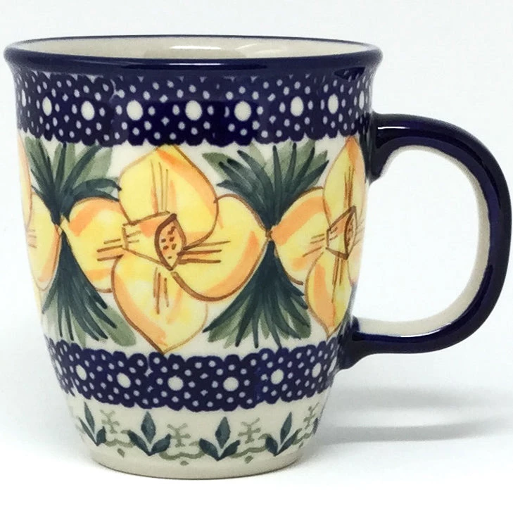 Janelle Imports Bistro Cup 10.5 Oz In Daffodils 3 Janelle Imports Bistro Cup 10.5 Oz In Daffodils