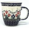 Janelle Imports Bistro Cup 10.5 Oz In Red Tulips 2 Janelle Imports Bistro Cup 10.5 Oz In Red Tulips