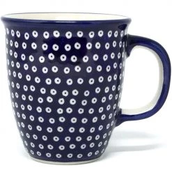 Janelle Imports Bistro Cup 10.5 Oz In Blue Elegance