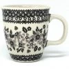 Janelle Imports Bistro Cup 10.5 Oz In Gray & Black