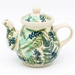 Janelle Imports Night Time Teapot 12 Oz In Ferns