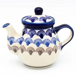 Janelle Imports Night Time Teapot 12 Oz In Seashells
