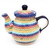 Janelle Imports Night Time Teapot 12 Oz In Multi-Colored Flowers