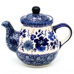 Janelle Imports Night Time Teapot 12 Oz In Stunning Blue
