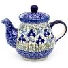 Janelle Imports Night Time Teapot 12 Oz In Alpine Blue