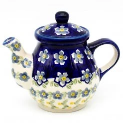 Janelle Imports Night Time Teapot 12 Oz In Periwinkle