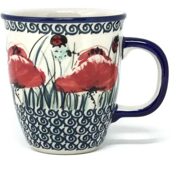 Janelle Imports Bistro Cup 10.5 Oz In Polish Poppy 3 Janelle Imports Bistro Cup 10.5 Oz In Polish Poppy