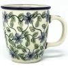 Janelle Imports Bistro Cup 10.5 Oz In Blue Clematis