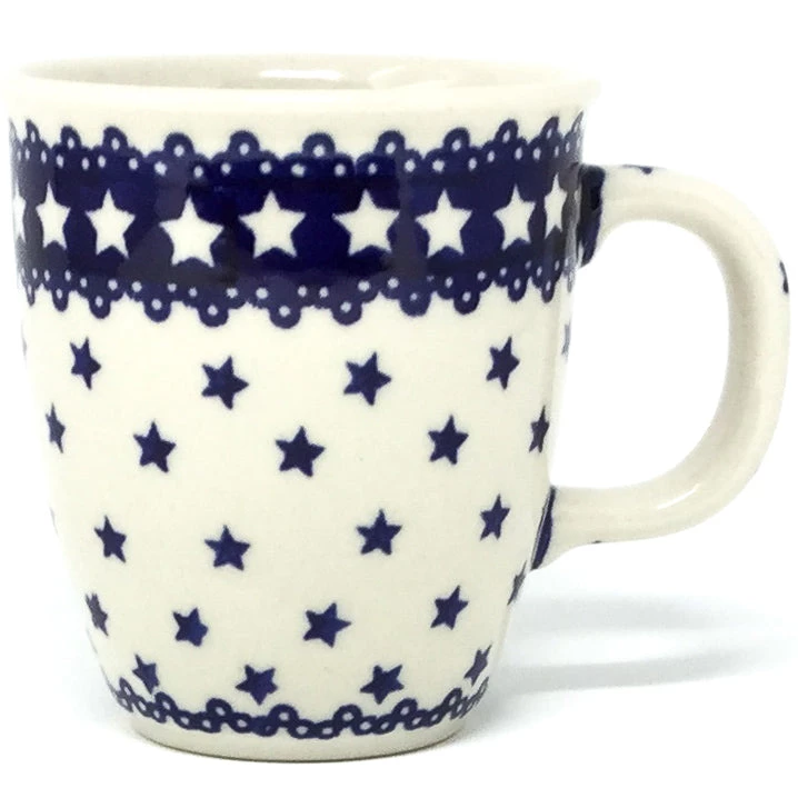 Janelle Imports Bistro Cup 10.5 Oz In Blue Stars 3 Janelle Imports Bistro Cup 10.5 Oz In Blue Stars