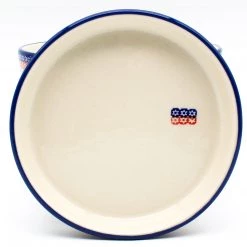 Janelle Imports Md Flower Pot W/Plate In Multi-Colored Flowers