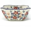 Janelle Imports Square Soup Bowl 16 Oz In Delicate Flowers