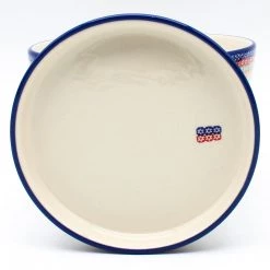 Janelle Imports Lg Flower Pot W/Plate In Multi-Colored Flowers